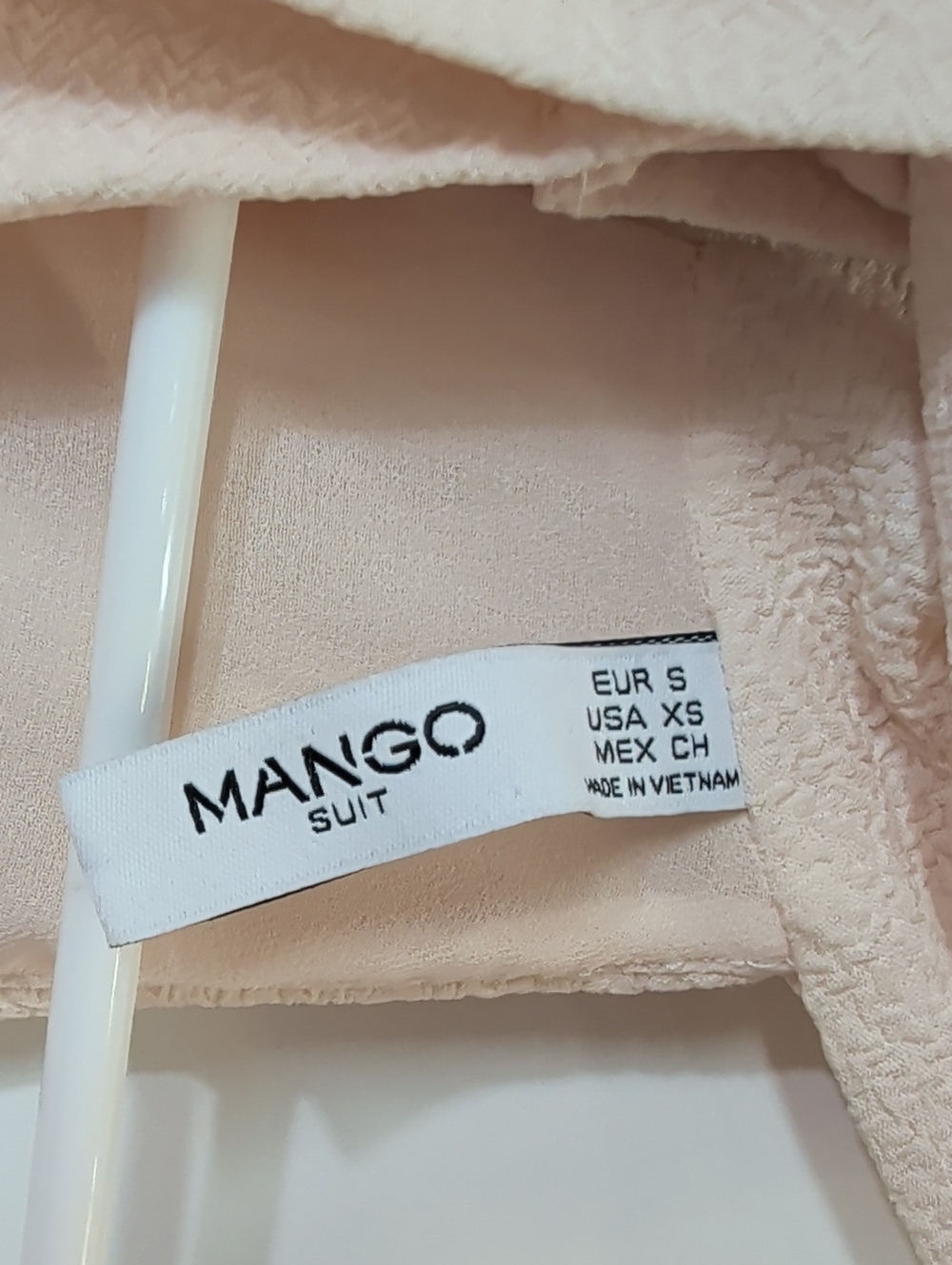 NWOT Mango Cream Halterneck Mini Dress Size XS - Picture 2 of 8